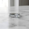 Silver Evoliette Solitaire Ring