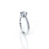 Silver Evoliette Solitaire Ring