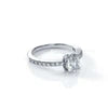 Silver Evoliette Solitaire Ring