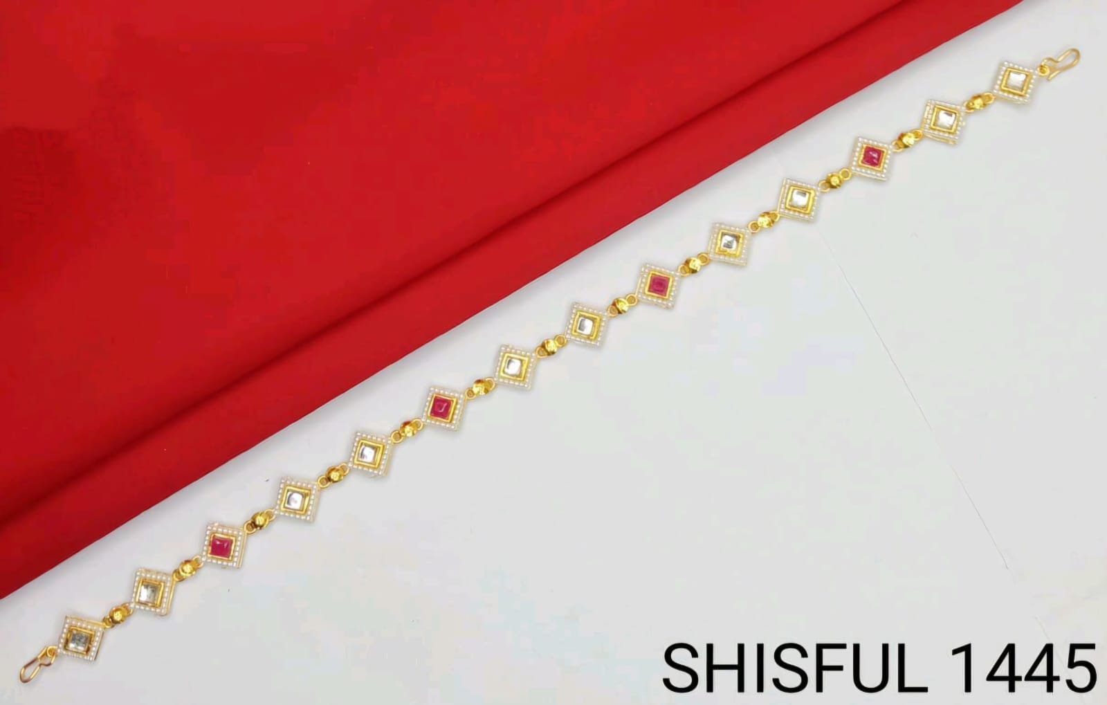 Stylish Rajasthani Matha Patti Maang Tikka for Girls & Women And Traditional Gold Plated Kundan Pearl Maang Tikka with Stone Centerpiece for Women & Bridal Wear