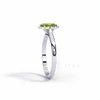 925 Silver Marqis Peridot Natural Gemstone Solitaire Ring
