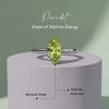 925 Silver Marqis Peridot Natural Gemstone Solitaire Ring