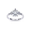 Silver Tresa Solitaire Ring