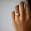 Silver Tresa Solitaire Ring