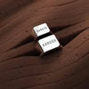 Personalized Plain Regal Couple Rings