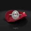 Silver Orana Oval Solitaire Ring