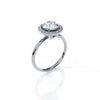 Silver Elowen Round Solitaire Ring