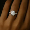 Silver Alune Octagonal Solitaire Ring
