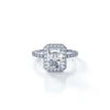 Silver Alune Octagonal Solitaire Ring