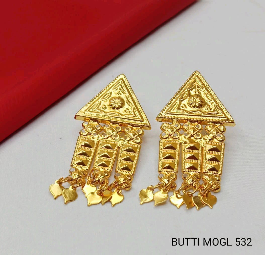 Classy Gold Plated Earrings